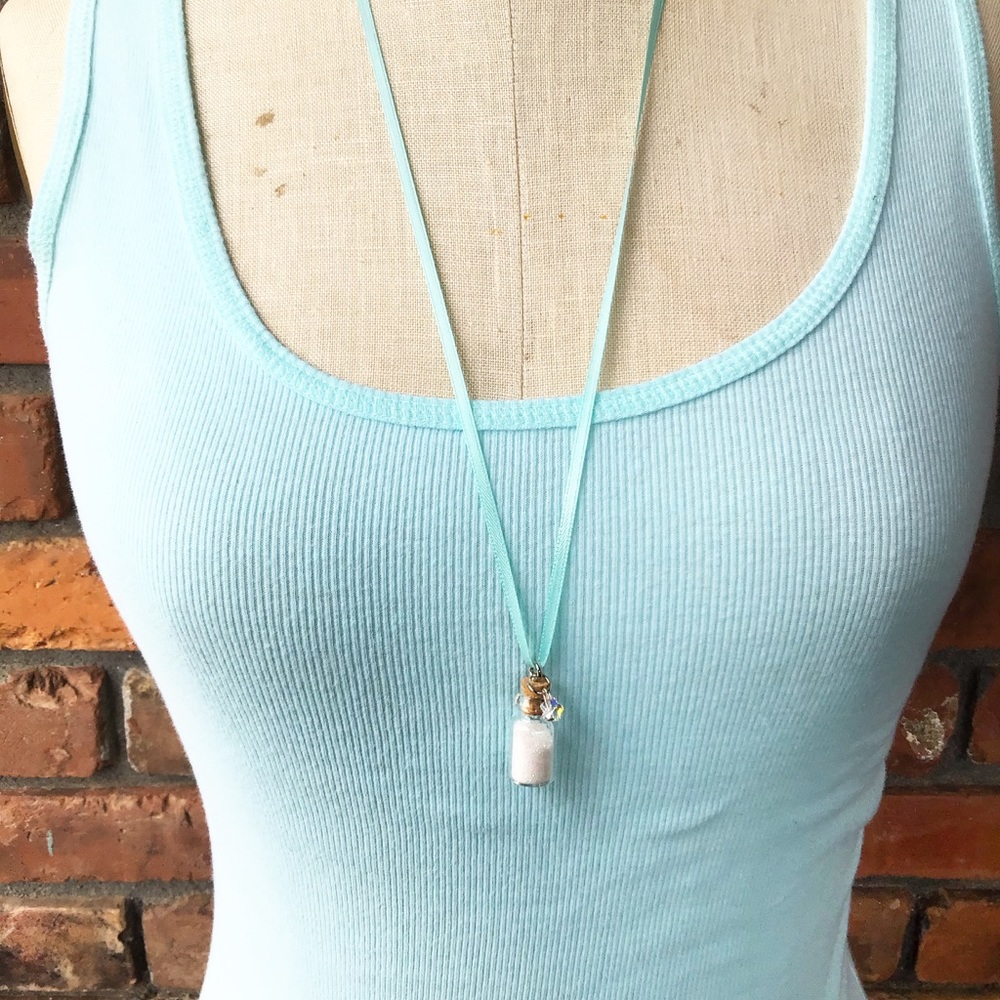 Artisan Crafted Magical Fairy Dust Bottle Necklaces